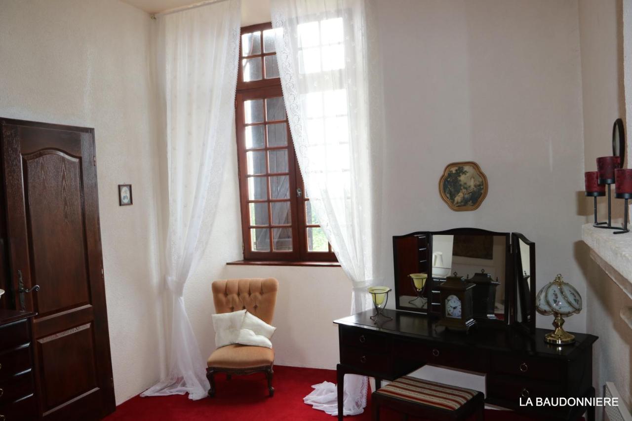 Chambre D'Hote Manoir De La Baudonniere Monsireigne Екстериор снимка